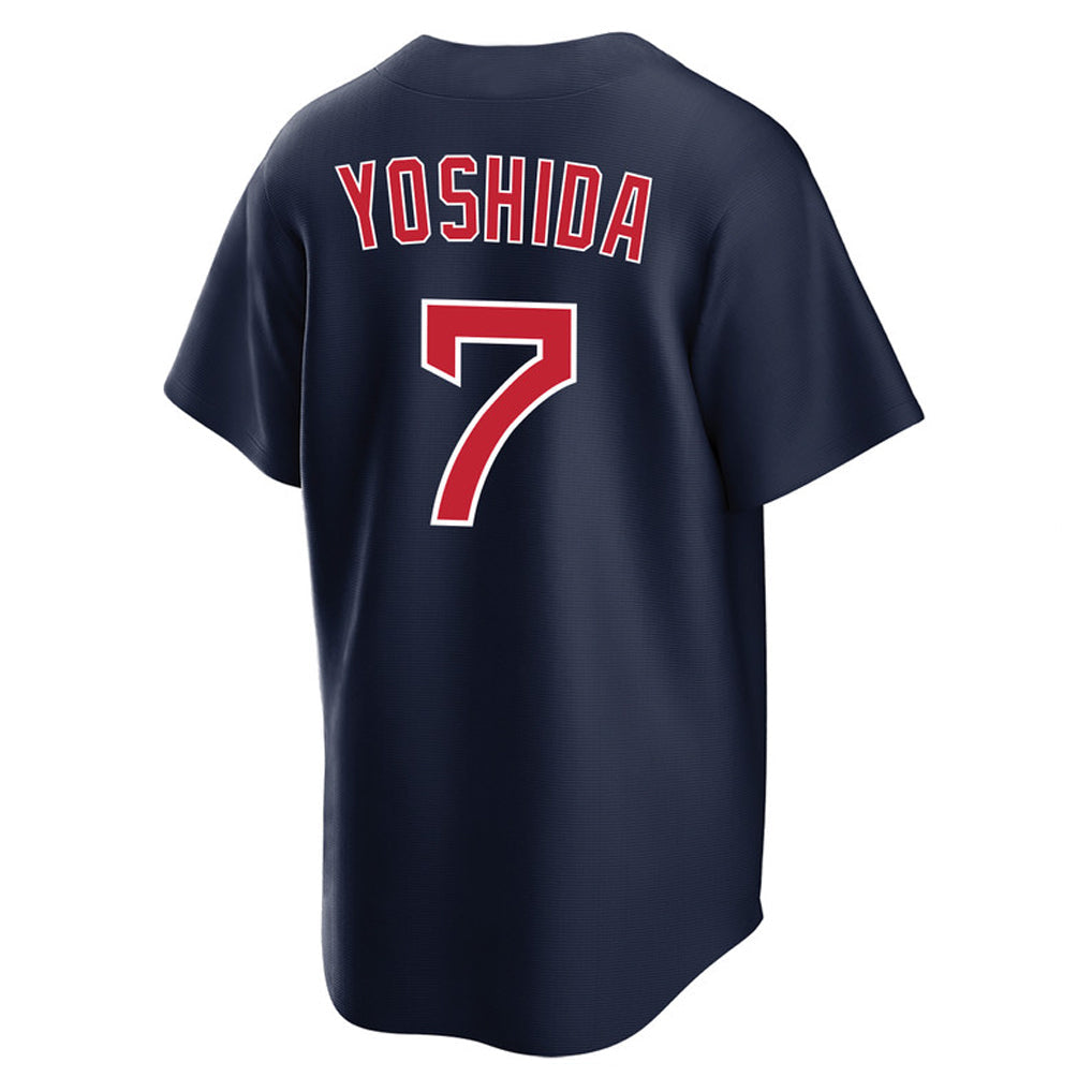 Fenge B.Red Sox #7 Masataka Yoshida Player Navy Home Game Stitched Jerseys