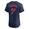 Fenge B.Red Sox #7 Masataka Yoshida Player Navy Limited Elite Home Game Stitched Jerseys