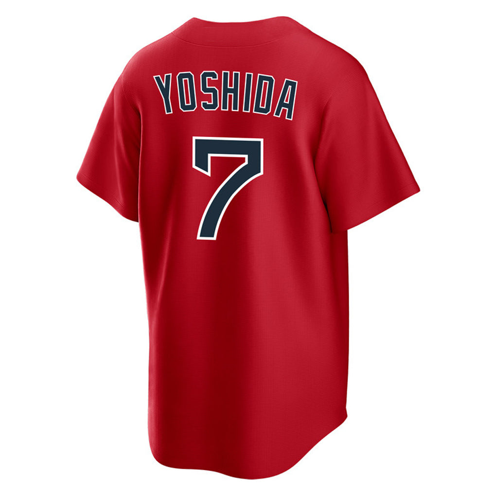 Fenge B.Red Sox #7 Masataka Yoshida Player Red Home Game Stitched Jerseys