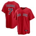 Fenge B.Red Sox #7 Masataka Yoshida Player Red Home Game Stitched Jersey