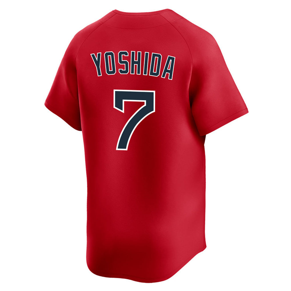 Fenge B.Red Sox #7 Masataka Yoshida Player Red Limited Home Game Stitched Jerseys