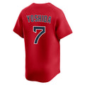 Fenge B.Red Sox #7 Masataka Yoshida Player Red Limited Home Game Stitched Jerseys