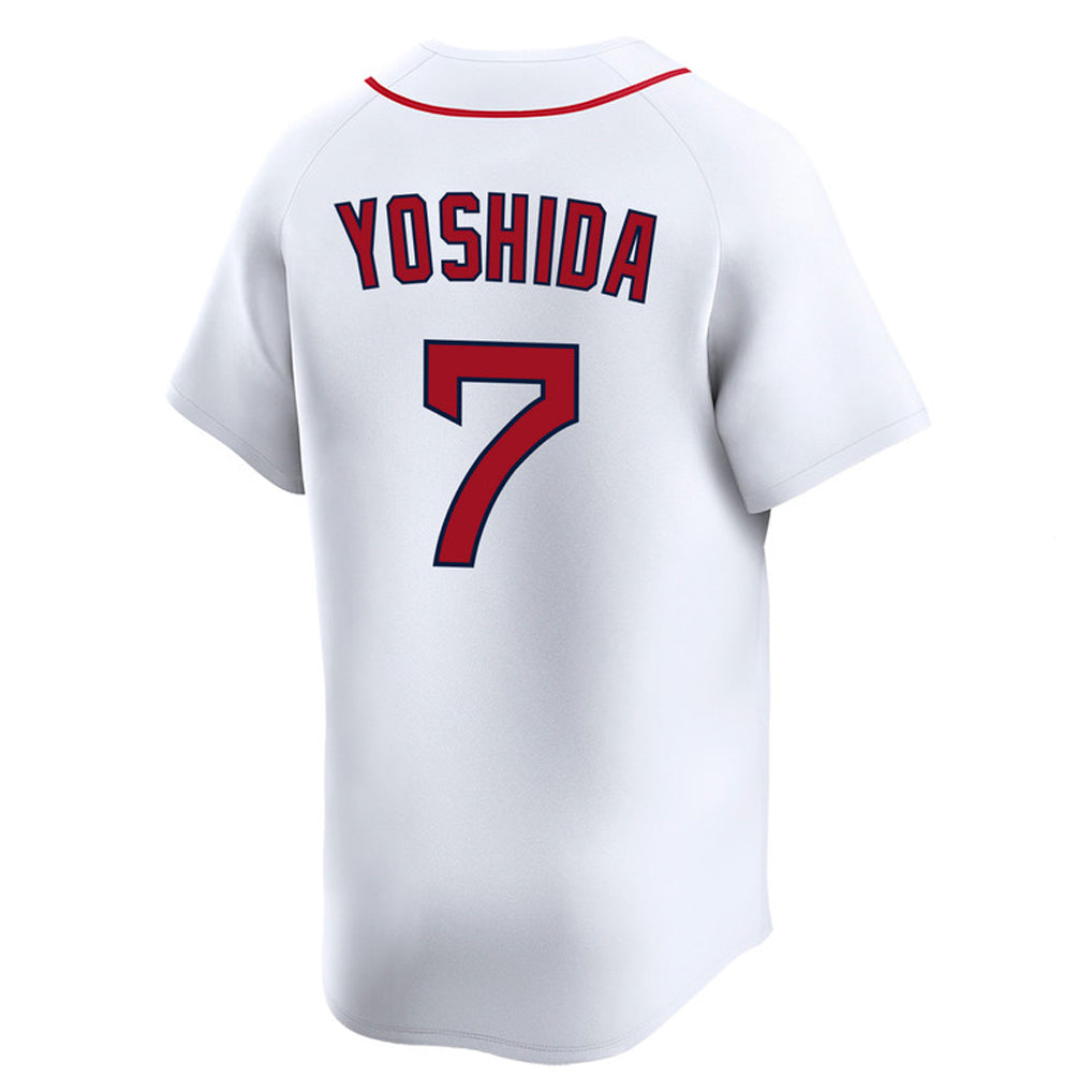 Fenge B.Red Sox #7 Masataka Yoshida Player White Limited Home Game Stitched Jerseys