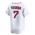 Fenge B.Red Sox #7 Masataka Yoshida Player White Limited Home Game Stitched Jerseys