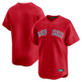 Fenge B.Red Sox Blank Player Red Limited Home Game Stitched Jerseys