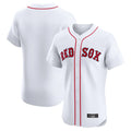 Fenge B.Red Sox Blank Player White Limited Elite Home Game Stitched Jerseys