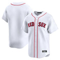 Fenge B.Red Sox Blank Player White Limited Home Game Stitched Jerseys