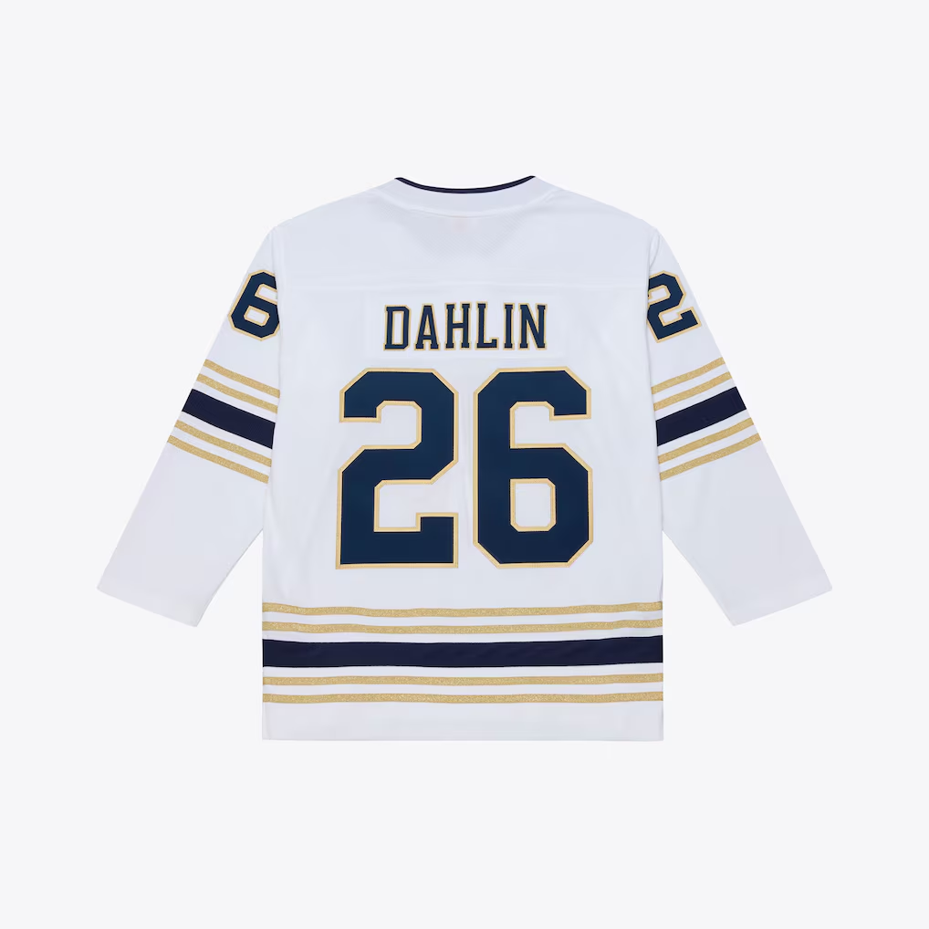Fenge B.Sabres #26 Rasmus Dahlin Mitchell & Ness White 2019 Power Play Stitched Jerseys