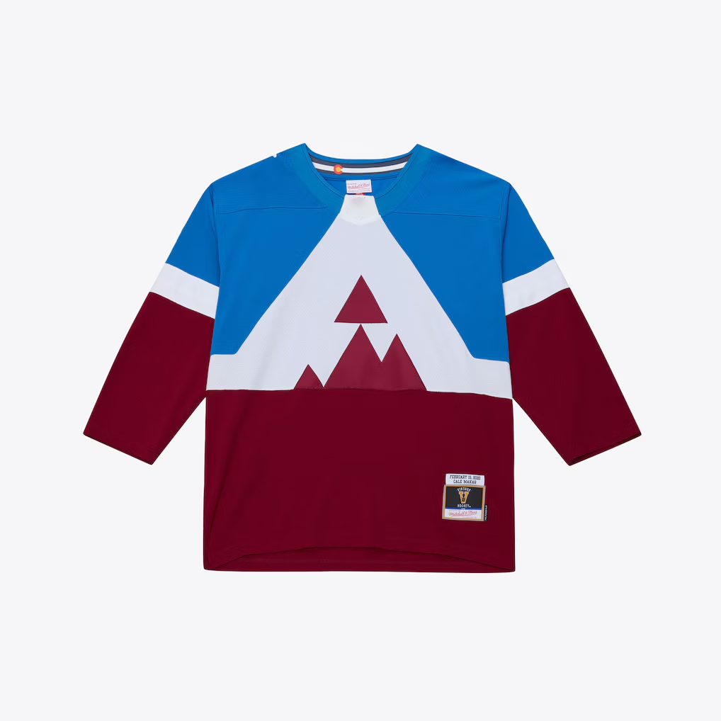 Fenge C.Avalanche Cale Makar Mitchell & Ness Blue 2020 Power Play Jerseys