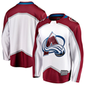 Fenge C.Avalanche White Away Breakaway Jerseys