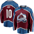 Fenge C.Avalanche #10 Nicolas Roy Burgundy Home Breakaway Jerseys