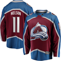Fenge C.Avalanche #11 Brock Nelson Burgundy Home Breakaway Jerseys