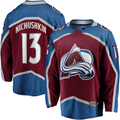 Fenge C.Avalanche #13 Valeri Nichushkin Burgundy Breakaway Player Jerseys