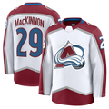 Fenge C.Avalanche #29 Nathan MacKinnon White Away Premium Jerseys