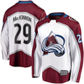 Fenge C.Avalanche #29 Nathan MacKinnon White Breakaway Jerseys