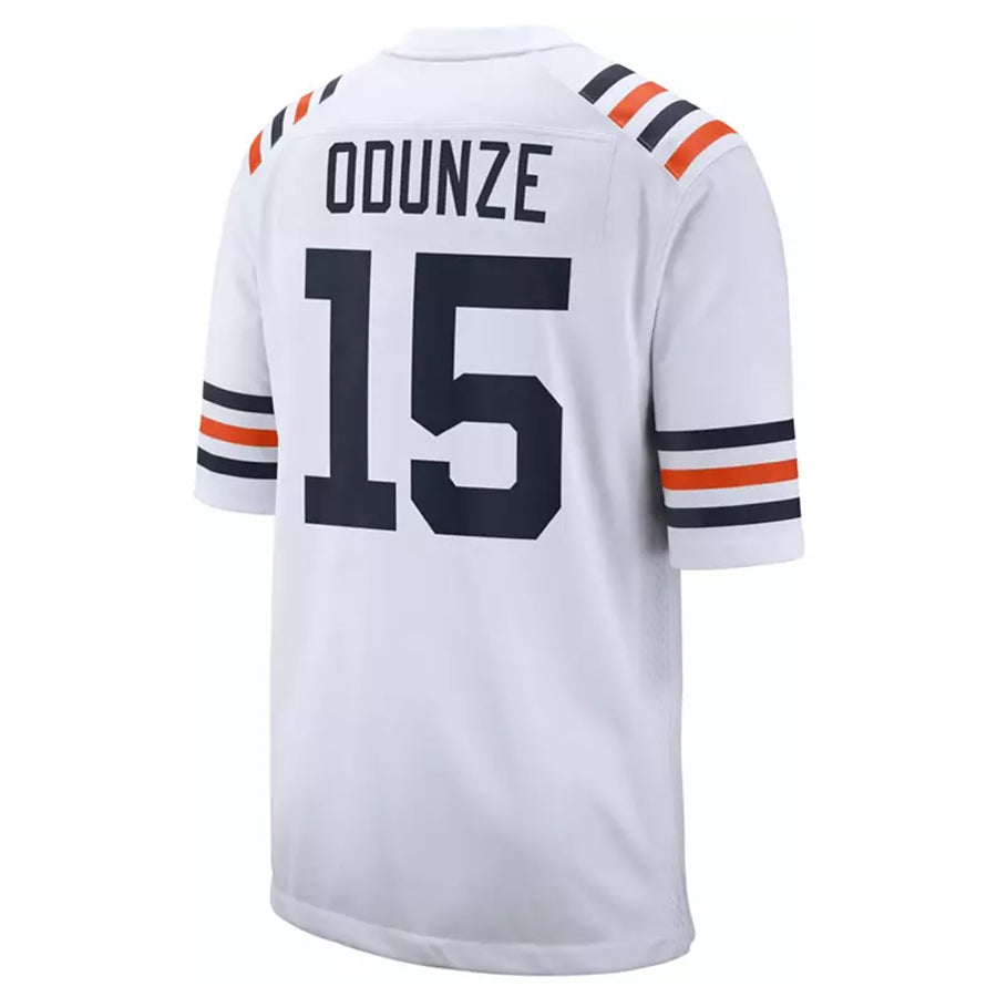Fenge C.Bears #15 Rome Odunze Player White 2nd Alternate Game Stitched Jerseys