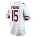 Fenge C.Bears #15 Rome Odunze Player White Home Game Stitched Jerseys