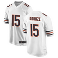 Fenge C.Bears #15 Rome Odunze White Player Game Stitched Jerseys