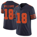 Fenge C.Bears #18 Caleb Williams Player Navy Blue Alternate Vapor Untouchable Limited Stitched Jerseys