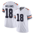 Fenge C.Bears #18 Caleb Williams Player White Classic Vapor Limited Home Game Stitched Jerseys