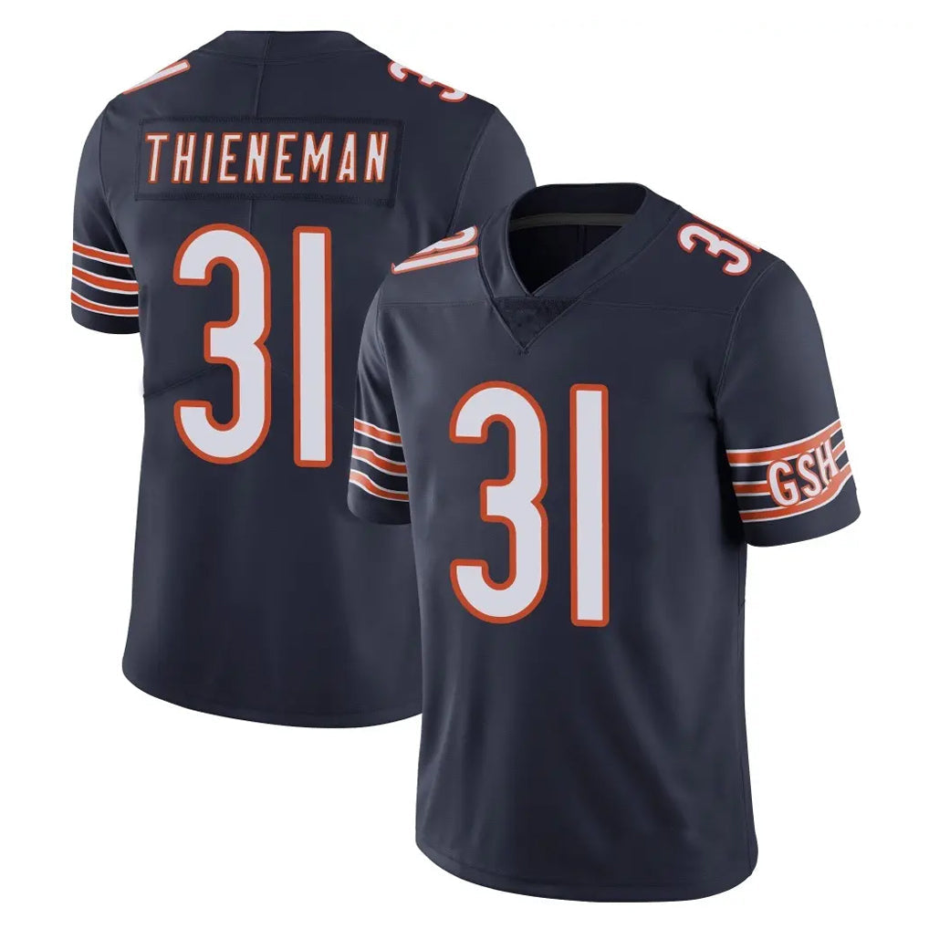 Fenge C.Bears #31 Dillon Thieneman Player Navy Vapor Untouchable Limited Home Game Stitched Jerseys