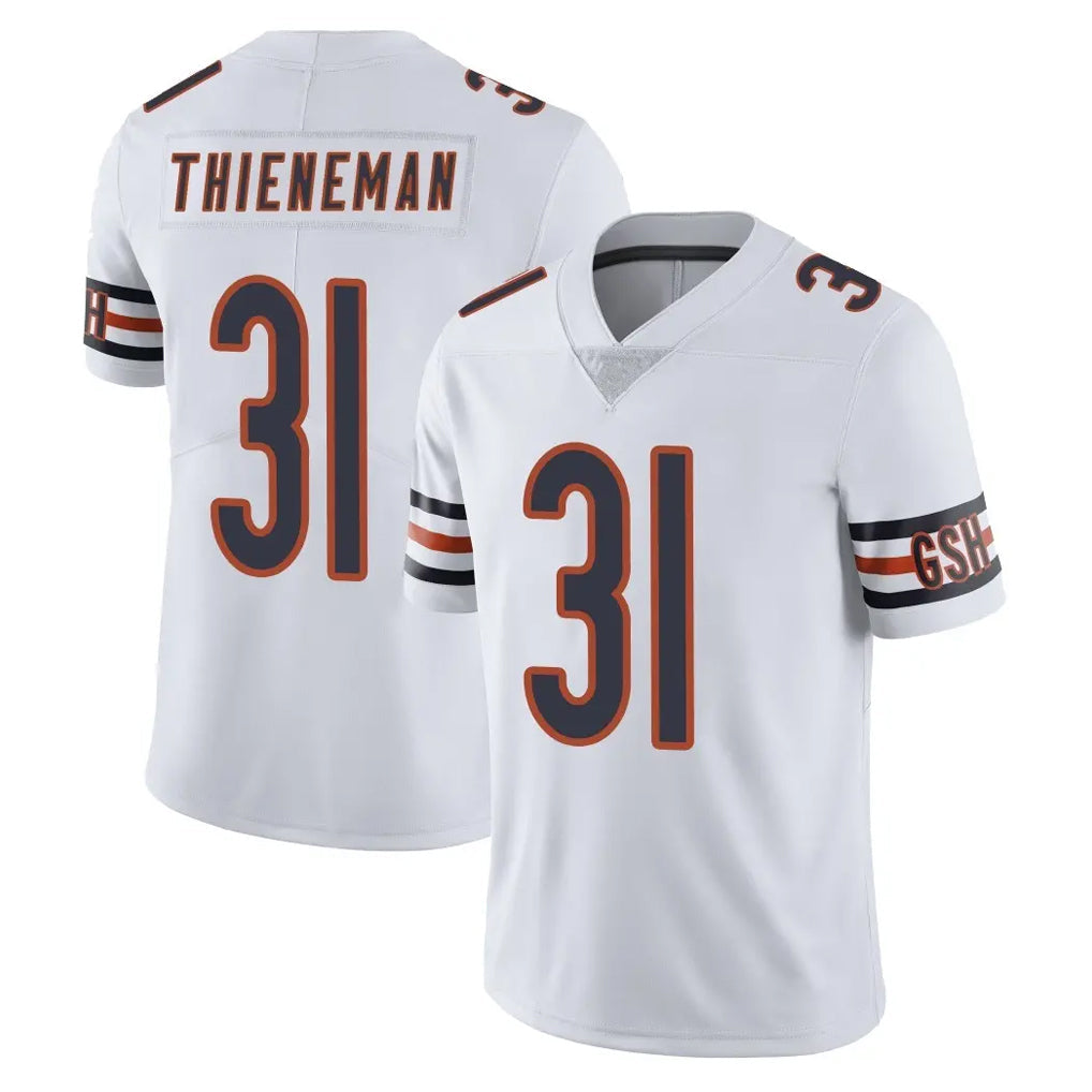 Fenge C.Bears #31 Dillon Thieneman Player White Vapor Untouchable Limited Home Game Stitched Jerseys