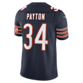 Fenge C.Bears #34 Walter Payton Navy Vapor F.U.S.E. Stitched Retired Limited Stitched Jerseys