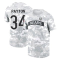 Fenge C.Bears #34 Walter Payton Player Arctic Camo Salute to Service Performance T-Shirt Limited Stitched Jerseys