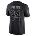 Fenge C.Bears #34 Walter Payton Player Black RFLCTV Limited Game Stitched Jerseys