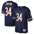 Fenge C.Bears #34 Walter Payton Player Navy Mitchell & Ness Legacy Replica Stitched Jerseys