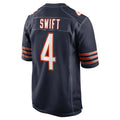 Fenge C.Bears #4 D'Andre Swift Player Navy Home Game Stitched Jerseys