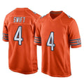 Fenge C.Bears #4 D'Andre Swift Player Orange Home Game Stitched Jerseys