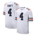 Fenge C.Bears #4 D'Andre Swift Player White Classic Home Game Stitched Jerseys