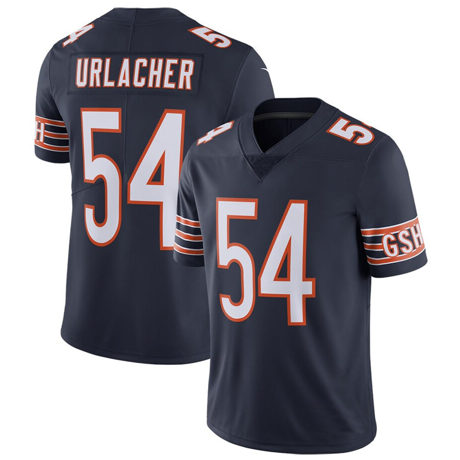 Fenge C.Bears #54 Brian Urlacher Player Navy Vapor Limited Game Stitched Jerseys