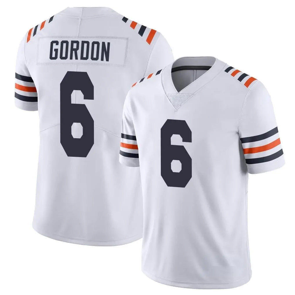 Fenge C.Bears #6 Kyler Gordon Player White Classic Vapor Limited Home Game Stitched Jerseys