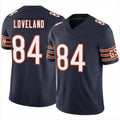 Fenge C.Bears #84 Colston Loveland Player F.U.S.E. Limited Navy Game Stitched Jerseys