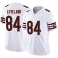 Fenge C.Bears #84 Colston Loveland Player F.U.S.E. Limited White Game  Stitched Jerseys