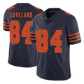 Fenge C.Bears #84 Colston Loveland Player Navy Blue Alternate Vapor Untouchable Limited Stitched Jerseys
