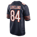 Fenge C.Bears #84 Colston Loveland Player Navy Home Game Stitched Jerseys