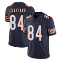 Fenge C.Bears #84 Colston Loveland Player Navy Vapor Untouchable Limited Home Game Stitched Jerseys