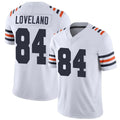 Fenge C.Bears #84 Colston Loveland Player White Alternate Classic Vapor Limited Stitched Jerseys