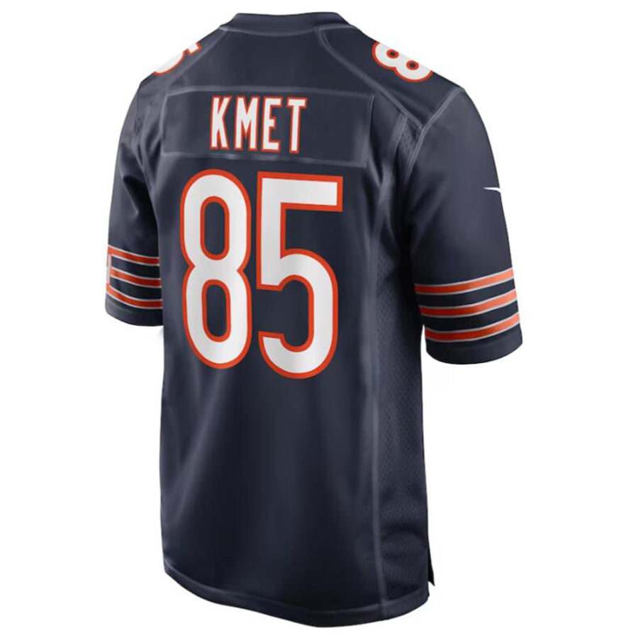 Fenge C.Bears #85 Cole Kmet Navy Player Game Jersey American Stitched Jersey