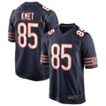Fenge C.Bears #85 Cole Kmet Navy Player Game Jersey American Stitched Jerseys