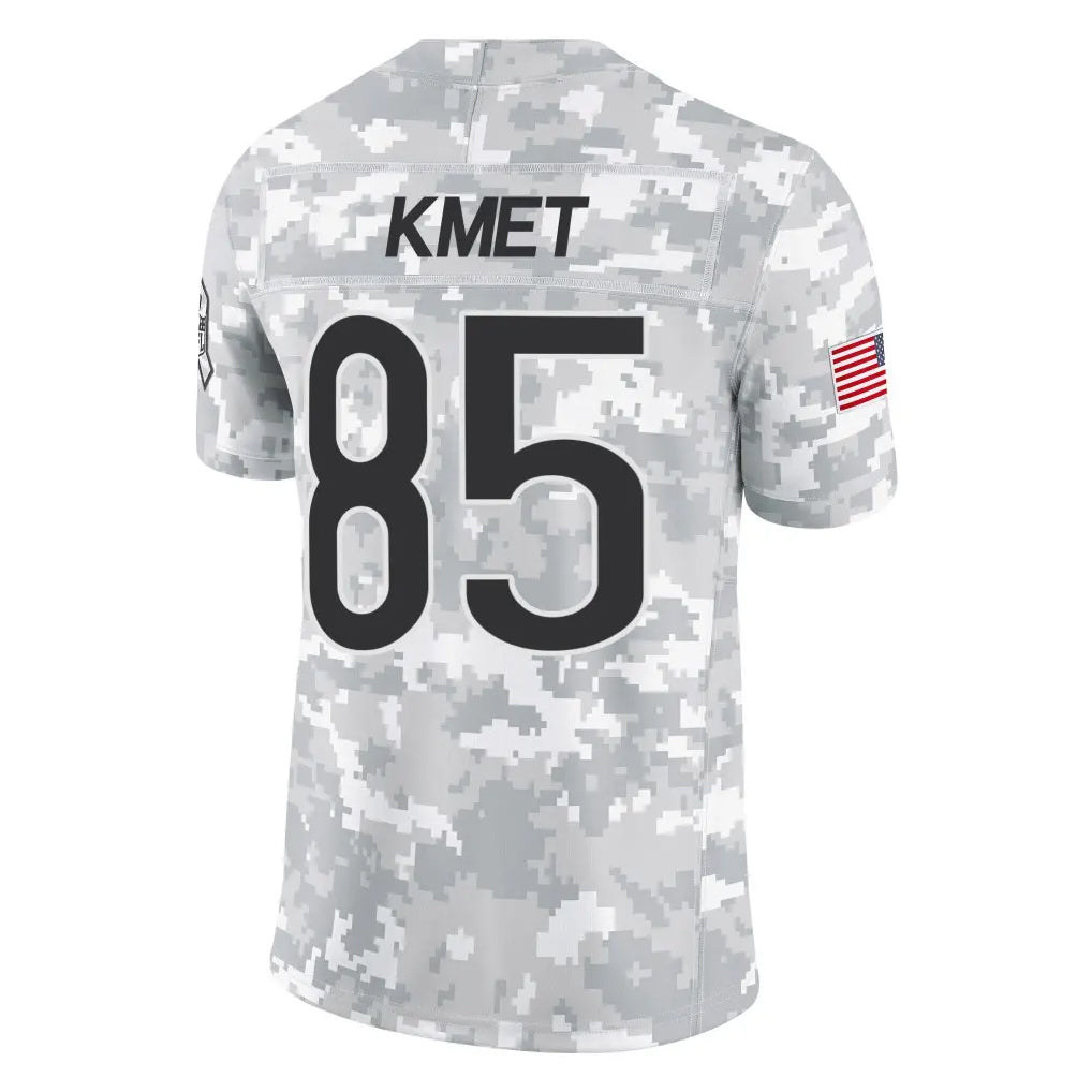 Fenge C.Bears #85 Cole Kmet Player Arctic Camo Salute to Service Limited Stitched Jerseys