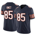 Fenge C.Bears #85 Cole Kmet Player Navy Vapor F.U.S.E. Limited Home Game Stitched Jerseys