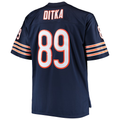 Fenge C.Bears #89 Mike Ditka Mitchell & Ness Navy Big & Tall 1966 Retired Player Replica Jersey