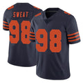 Fenge C.Bears #98 Montez Sweat Player Navy Blue Alternate Vapor Untouchable Limited Stitched Jerseys