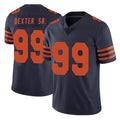 Fenge C.Bears #99 Gervon Dexter Sr. Player Navy Blue Alternate Vapor Untouchable Limited Stitched Jerseys