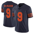 Fenge C.Bears #9 Jim McMahon Player Navy Blue Alternate Vapor Untouchable Limited Stitched Jerseys