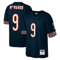 Fenge C.Bears #9 Jim McMahon Player Navy Mitchell & Ness Navy Legacy Replica Stitched Jerseys